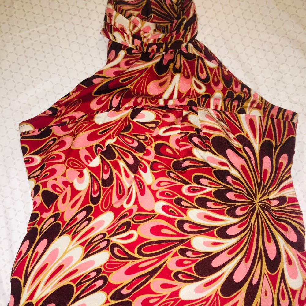 Stunning New York and company halter blouse m